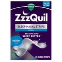 ZzzQuil, Sleep Nasal Strips Ultra Clear Strips, 26 Count
