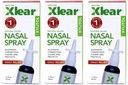 Xlear Natural Nasal Spray with Xylitol, 1.5 fl oz (Pack of 3)