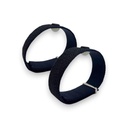 Acupressure Bracelets Motion Sickness Wristbands - Set of 2 (Black, Medium)