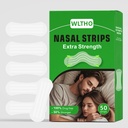 50ct Clear Athletic Nasal Strips for Snoring & Breathing