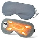Cordless Heated Eye Mask, 5 Temperature & 5 Timer Settings, Warm Compress Eye Mask for Dry Eyes Eye Strain Headache Relief, Improve Sleep, Heating Eye Mask with Extra Bonus Eye Cover, Dark Gray