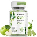 GLP1 Supplement | GLP Gummies Activates GLP-1 & AMPK with Akkermansia Probiotics, Berberine&More,Gut Health, Energy & Metabolism - 1 Pack, 90 Gummies