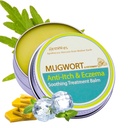 Mugwort & Peppermint Anti-Itch Relief Eczema Skin Barrier Rescue Cream (30g) Organic Natural Eczema & Sensitive Skin Protectant & Repair Balm for Adults, Kids (3+)