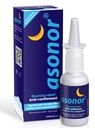 Asonor Snoring Nasal Spray - Fast Snore Stopper Drops for Better Sleep, Natural Breathing Relief - Helps Open The Throat & Air Passage While Sleeping - No Pain, Natural Anti Snoring Solution - 30ml