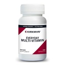 Kirkman - Ikdienas multivitamīns - 180 kapsulas - Plaša spektra vitamīns un minerālviela - Atbalsta produktivitāte - Hipoalerģiska
