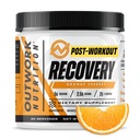 Outwork Nutrition Post Workout Recovery Powder - kreatīnmonohidrāts, KSM-66 Ashwagandha & Tart Cherry - ātruma atgūšana, Eases Soreness - kreatīnpulveris vīriešiem un sievietēm, Orange Sherbet, 230 Gr
