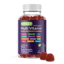 Vitamīni A, C, D3, E, B6, B12, Folijskābe, Biotīns, Kalcijs, Cinks & More - Veģetārietis - Aveņu aromatizēts