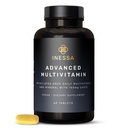 Inesea Metilēti multivitamīni vīriešiem un sievietēm - Advanced Natural Daily Mens Multivitamīni ar CoQ10 100mg, D3, K2, A, B Kompleksie vitamīni, Folijskābe un cinks - 60 Vegan tabletes