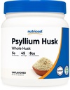 Nutricost Psyllium Viss Husk pulveris (Flakes) 8.1oz - bez lipekļa un ne-GMO