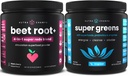 NutraChamps Biešu saknes pulveris - zaļas Superfood pulveris