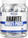 Gaspari Nutrition Anavite, pilna spektra multivitamīnu iepakojumi, anavite multivitamīni, CLA, Omega 3s, proven Gut un proven aknu detokss, visi 1 (30 apkalpo, 5 - 1 multivitamīnu iepakojumā)