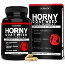 Horny Kazas Weed for Men and Women - [20% Icariins Max Strength] - Stamina, izturība, cirkulācija, locītavu un muguras atbalsts - Maca Root, Ginseng, Yohimbine, Tribulus, L-Arginine - ASV Made - 60 Count