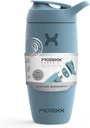 Promixx Pursuit Shaker Pudele Izolēta nerūsējošā tērauda ūdens pudele un kratītāja kauss, 18oz, Ocean Calm Blue