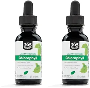 365 pēc visa pārtikas tirgus, šķidrais hlorofils, 1 Fl Oz (2. iepakojums)