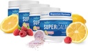 Nelo Supercalm dzēriens Mix - Ashwagandha KSM 66, magnija glicināts, L-teanīns, D3 vitamīns - Ashwagandha Saknes ekstrakts, magnija un L-teanīna papildinājums - 30 Kalpojumi - 4 Pack
