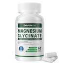 Magnija glicināts 400 MG uz vienu Servējot 100% Helēts augstas absorbcijas, Maigas vēdera, Ne-GMO, 90 Veģetārās kapsulas
