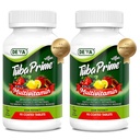DEVA Tuba Prime Vegan Multivitamīnu High-Potency Vitamīnu un Minerālu Diētiskā Papildinājums Antioksidanti, Augļu un Dārzeņu Blend, Super Sēnes, Probiotikas, Prebiotikas, Sēklas, Garšvielas - 90 Tabs, 2-Pack