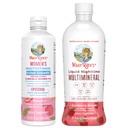 MaryRuth's Women's Multivitamine + Matu augšana Liposomālā (Peach) & Šķidrā nakts Multiminerals (Cranberry) 