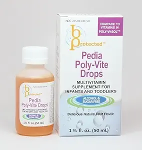 3 Pedia poli-Vīta pilieni 50 ml iepakojumā