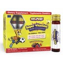 GirafKids Super Vitamīni bērniem Ages 4+ 10 Pasniedz Pudeles Šķidrie Multivitamīni Imūnās Atbalstam & Enerģijai