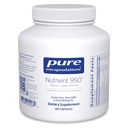 Pure Encapsulations Uzturviela 950 bez vara un dzelzs; hipoalerģiska multivitamīna/minerāla formula optimālai veselībai; 180 kapsulas.
