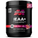 MuscleTech Platinum Essential Aminoskābes Papildinājums ar Electrolytes, augļu pūderis - Pirms-Darba Pulveris enerģijai, Muskuļu augšanas un stipruma Builder - EAA Complex vīriešiem un sievietēm - 30 Servējumi