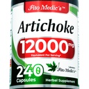 FITO MEDIC'S Lab; Artišoka ekstrakts; Artišoka ekstrakta kapsulas; 240 kapsulas; 12000 mg; alkahofa.