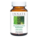 INNATE atbildes formulas vienu dienu bez dzelzs - bez dzelzs dienas multivitamīnu - ar B vitamīnu - Veģetārs, ne-GMO, un Košera - Izgatavots bez 9 pārtikas alergēni - 60 grāfs (60 Kalpo)
