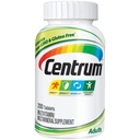 Centrum Adult Multivitamīnu/multimineral Papildinājums ar antioksidantiem, cinku, D3 un B vitamīnu, bez lipekļa, ne-GMO Sastāvdaļas - 200 Skaits
