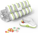 Nedēļas Tabletes Organizators 3 Reizi dienā, Liels Travel Pill Box 7 Diena, Atdalāms Daily Pill Case, Pārnēsājams Pill Konteinera turētājs Medikamenti, Vitamīni, Zivju eļļa un piedevas, White