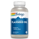 SOLARAY Linsēklu eļļa 3000 mg ar Omega 3 6 9, Linu sēklu softgeli ādas veselībai, Triple Omega papildinājums, ne-GMO, bez lipekļa, Lab Verified - 60 dienu garantija - 80 Kalpojumi, 240 Softgels