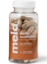 Mela Daily Essentials Multivitamīni melanētām sievietēm - augstas dozes D3 un B12 vitamīns, probiotikas, Lauvas manē, ceilonas kanēlis - Vegan, bez lipekļa, ne-GMO, 30 dienu piegādes (60 kapsulas)