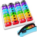 Ikmēneša Pill Organizators 1-Time a-Day: 30 Day Pill Organizators ar etiķetēm, Portable Mēneša Pill kaste, Mēneša Pill Turētājs ith Portatīvs Ciper soma vitamīnu, medicīna, zivju eļļa, papildinājumi