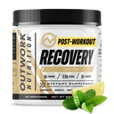 Outwork Nutrition Post Workout Recovery Powder - kreatīnmonohidrāts, KSM-66 Ashwagandha & Tart Cherry - Ātrumu atgūšana, Eases Soreness - kreatīnpulveris vīriešiem un sievietēm, ledus tēja, 240 Gr
