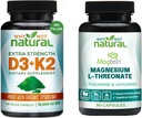 Kāpēc ne dabas magnija L-treonāta komplekss un vitamīns D3K2