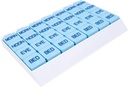 Apex Large 7 Day Weekly Pill organizators - Weekly Pill organizators, 4 reizes dienā, viegli atvērt, organizēt medikamentus vai vitamīnus