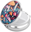 Nipichsha Pill kaste, maza plātne Case for Purse & Pocket, Cute Travel Medicine Organizators, Portable Medicine Konteinera turētājs turēt vitamīnus, zāles, zivju eļļa & Papildinājums, Sēnes