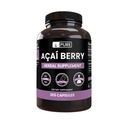 PURE ORIĢINĀLIE SASTĀVDAĻI Acai Berry (365 kapsulas) Nē Magnija vai rīsu pildījumi, Vienmēr tīri, Lab Verified