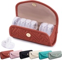 BAGSFY Weekly Pill organizators 2 reizes dienā kūtā Fabric Pill Case, Medicine Bag, AM PM Pill Box 7 diena, Portable Medication Travel Case for Pills, Vitamīni, Zivju eļļas, papildinājumi.