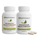 BiOptimizatori - P3-OM (60 kapsulas) un magnija uzliesmojums 4.0 (60 kapsulas) Papildkausiņš