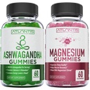 Ashwagandha & Magnija Gumijas uzlabotām miega un stiprinātas ķermeņa funkcijas. Ashwagandha palielina Mood & Enerģija - Magnijs palīdz atgūt muskuļus & atvieglo krampji - Vegan