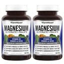 FarmHaven Magnija glicinate & Malate Complex w/Vitamīns D3, 100% Pacilāts Max Absorbcija- Kaulu veselība, Nervi, Muskuļi, 240 Kapsulas, 120 dienas