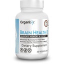 Organixx Ageless Brain, Focus & Clarity Supplement, 60 Caps | Nootropic blend re-energizes brain cells to support mental clarity, focus, memory & balanced mood, gluten free