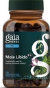 Gaia Herbs Male Libido - Augu Papildinājums ar Saw Palmetto, Horny Kaza Weed, Maca & Auzas - Atbalsta Stamina, Vitality & Hormone Līdzsvars vīriešiem - 120 Vegan Šķidrs Phyto-Capsules (30 dienu piegādes)