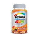 Centrum multivitamīnu gumija pieaugušajiem 50 Plus, smaržvielas, augļi, 120 grāvji