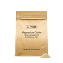 Pure Original Sastāvdaļas Magnija citrāts (1lb) Magnija papildinājums, Neuzliesmojošs, Izšķīdina Viegli
