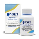 VSL #3® Probiotikas gremošanas veselībai, IBS & UC simptomi - 112,5B KVV, augsts uzturs, daudzcelmu, dzīvot, atdzesēts probiotikas, medicīnas pārtikas Gut veselības atbalsts vīriešiem un sievietēm, 60 kapsulas