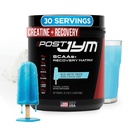 JYM papildinājums Zinātne Post JYM Active Matrix Blue Artic Freeze Amino Recovery Pulveris Pure Kreatīns HCL, BCAA s, Glutamīns, karnitīns, Betaine, Taurīns stipruma, remonts, sniegums 30 Kalpo