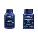 Ultra prostata formula un magnija vāciņi, 500 mg, magnija oksīds, citrāts, sukcināts, sirds veselība, veseli kauli, vielmaiņas palīgviela, 100 veģetārās kapsulas