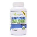 Magnija bisglicināts 200mg 100% Pacilāts - Max Absorbcija & Biopieejamība, Pilnīgi Reacted & Buffered, Nav Laxative Effect - Miega, Enerģija, Kāju Krampji, Galvassāpes - Ne-GMO